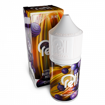Жидкость для ЭСДН RELL ULTIMA  "Blueberry Melon" 3мл 0мг.