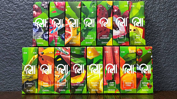 Жидкость для ЭСДН RELL GREEN SALT "Apple juice" 10мл 18мг.